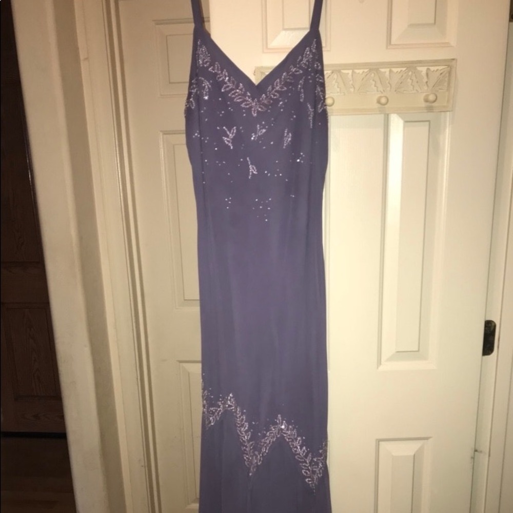 Purple sparkles dress